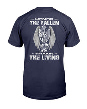 Load image into Gallery viewer, Honor The Fallen Thank The Living T-Shirt