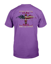 Load image into Gallery viewer, Stand For The Flag Kneel For The Cross T-Shirt
