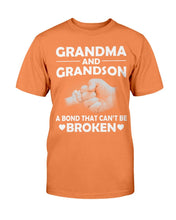 Load image into Gallery viewer, Grandma And Grandson A Bond That Can't Be Broken T-Shirt