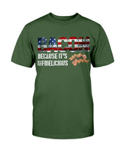 Load image into Gallery viewer, Bacon Because It's Infidelicious T-Shirt