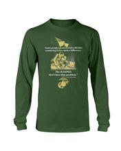 Load image into Gallery viewer, Armed Forces Gear Marines Veteran Don't Have That Problem Long Sleeve