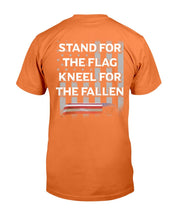 Load image into Gallery viewer, Stand For The Flag Kneel For The Fallen T-Shirt