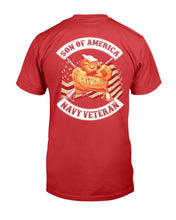 Load image into Gallery viewer, Sons Of America Navy Veteran T-Shirt