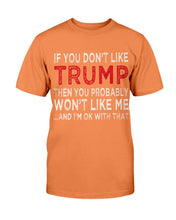 Load image into Gallery viewer, If You Don't Like Trump Then You Probably Won't Like Me T-Shirt