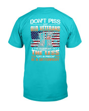 Load image into Gallery viewer, Don't Piss Off Old Veterans The Older We Get The Less " Life In Prison " T-Shirt