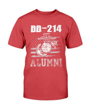 Load image into Gallery viewer, DD-214 ALUMNI U.S Marine T-Shirt