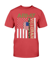 Load image into Gallery viewer, Army Veteran Shirt - American Flag Camo Proud Us Army Veteran T-Shirt