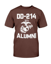Load image into Gallery viewer, DD 214 Alumni Marines T-Shirt
