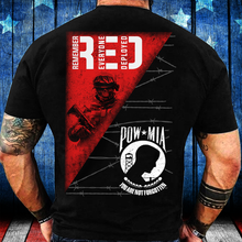 Load image into Gallery viewer, Powmia You Are Not Forgotten ATM-USVET70 T-Shirt
