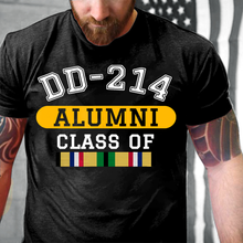 Load image into Gallery viewer, DD-214 Alumni Class of Desert Storm Veteran Pride T-Shirt
