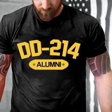 Load image into Gallery viewer, DD-214 ALUMNI, Gift For Veteran T-Shirt
