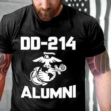 Load image into Gallery viewer, DD 214 Alumni Marines T-Shirt
