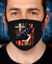 Load image into Gallery viewer, 3D Cross Flag Face Cover
