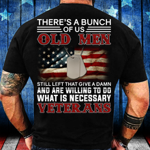 Load image into Gallery viewer, There's A Bunch Of Us Old Men T-Shirt
