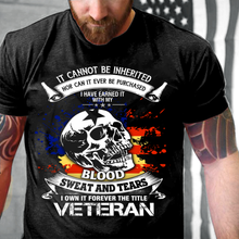 Load image into Gallery viewer, I Own It Forever The Title Veteran T-Shirt
