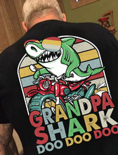 Load image into Gallery viewer, Grandpa Shark Doo Doo Doo TD01 T-Shirt
