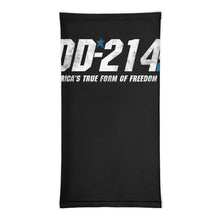Load image into Gallery viewer, DD-214 America's True Form Of Freedom Neck Gaiter
