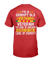 Load image into Gallery viewer, I Am A Grumpy Old Vietnam Veteran T-Shirt
