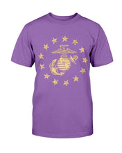 Load image into Gallery viewer, U.S. Marine Circle Stars, Gift For Marine Veteran T-Shirt
