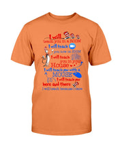 Load image into Gallery viewer, Teacher I Will Teach You In A Room, I Will Teach You Now On Zoom T-Shirt
