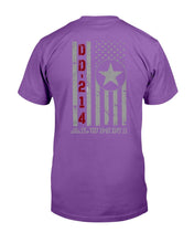 Load image into Gallery viewer, DD-214 Alumni Shirt Vintage American Flag Veteran T-Shirt
