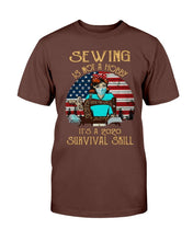 Load image into Gallery viewer, Sewing Is Not A Hobby It's A 2020 Survival Skill T-Shirt
