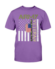 Load image into Gallery viewer, Army Veteran Shirt - American Flag Camo Proud Us Army Veteran T-Shirt

