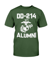 Load image into Gallery viewer, DD 214 Alumni Marines T-Shirt

