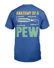 Load image into Gallery viewer, Anatomy Of A Pew T-Shirt
