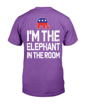 Load image into Gallery viewer, I'm The Elephant In The Room Republican T-Shirt
