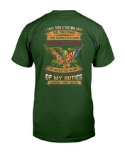 Load image into Gallery viewer, I Once Took A Solemn Oath To Defend The Constitution T-Shirt
