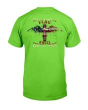 Load image into Gallery viewer, Stand For The Flag Kneel For The Cross T-Shirt
