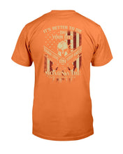 Load image into Gallery viewer, It's Better To Die On Your Feet Than Live On Your Knees T-Shirt
