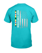 Load image into Gallery viewer, Desert Storm Veteran, American Flag T-Shirt
