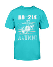 Load image into Gallery viewer, DD-214 ALUMNI U.S Marine T-Shirt

