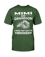 Load image into Gallery viewer, Mimi And Grandson A Bond That Can't Be Broken T-Shirt
