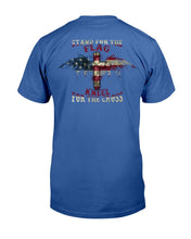 Load image into Gallery viewer, Stand For The Flag Kneel For The Cross T-Shirt
