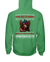 Load image into Gallery viewer, My Body Sometimes Feels Some But It Works But I Do Wake Up Hoodies
