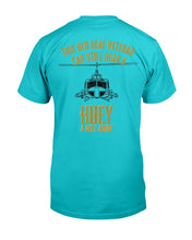 Load image into Gallery viewer, Hear a Huey a Mile Away Funny Veteran Helicopter Gift T-Shirt
