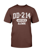 Load image into Gallery viewer, DD-214 Air Force Alumni, USAF Veterans T-Shirt
