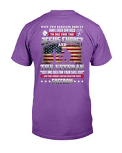 Load image into Gallery viewer, God Jesus Christ Die For Your Soul Veterans For Your Freedom T-Shirt
