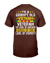 Load image into Gallery viewer, I Am A Grumpy Old Vietnam Veteran T-Shirt
