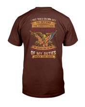 Load image into Gallery viewer, I Once Took A Solemn Oath To Defend The Constitution T-Shirt
