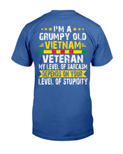 Load image into Gallery viewer, I Am A Grumpy Old Vietnam Veteran T-Shirt

