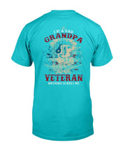 Load image into Gallery viewer, I'm A Dad Grandpa Veteran Nothing Scares Me T-Shirt

