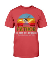 Load image into Gallery viewer, Fathor, Like A Dad Just Way Mightier, Gift For Dad Father T-Shirt
