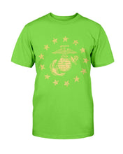 Load image into Gallery viewer, U.S. Marine Circle Stars, Gift For Marine Veteran T-Shirt
