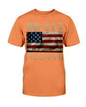 Load image into Gallery viewer, DD-214 Alumni American Flag, Gift For Veteran T-Shirt
