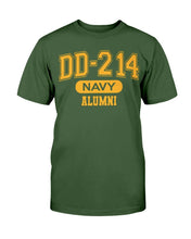 Load image into Gallery viewer, DD-214 US Navy Alumni, Gift For Navy Veterans T-Shirt
