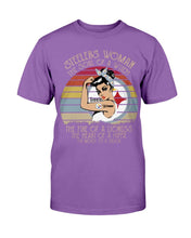 Load image into Gallery viewer, Steelers Woman The Soul Of A Witch The Fire Of A Lioness T-Shirt
